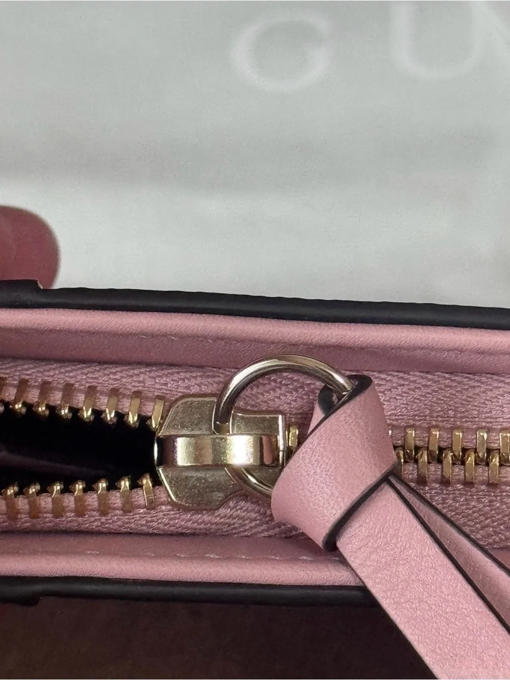 New! Gucci Light Pink Monogram Shoulder Bag